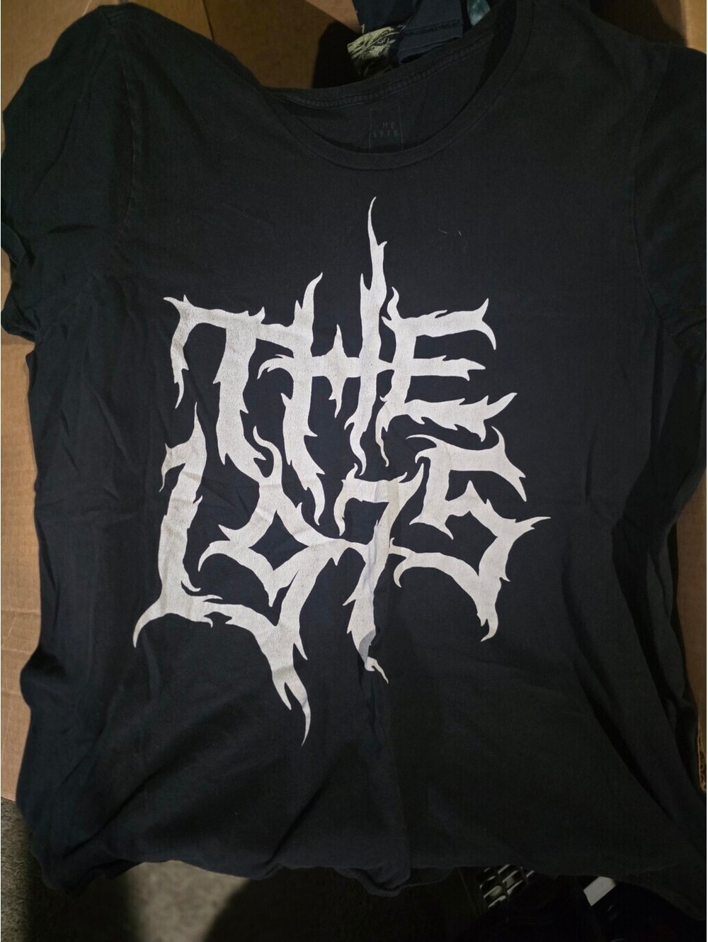 The 1975 metal logo shirt Size XL